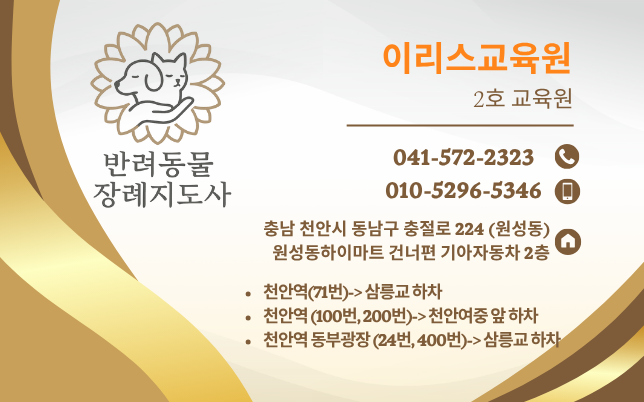 반려동물 장례지도사